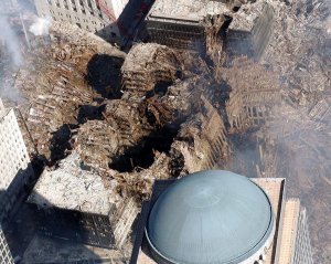 WTC6, to the left is the collapsed WTC7